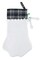 Ornativity Christmas Pet Paw Stocking - Cute Pet Hanging Stockings for Xmas Holiday Decorations with Large Plaid Paw - Pack of 1
